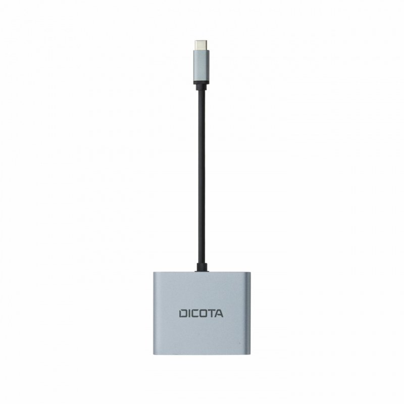 DICOTA D32063 station d'accueil Tablette/Smartphone/ordinateur portable Argent