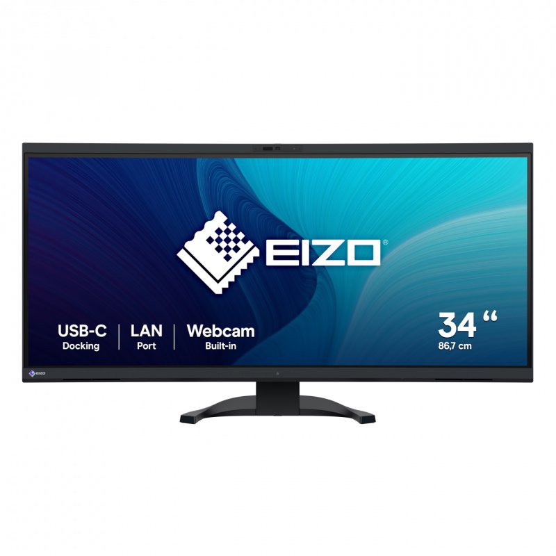 EIZO FlexScan EV3450XC-BK écran plat de PC 86,6 cm (34.1") 3440 x 1440 pixels UltraWide Quad HD LED Noir