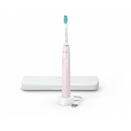 Philips 3100 series HX3673/11 Brosse à dents électrique Housse de voyage - Rose