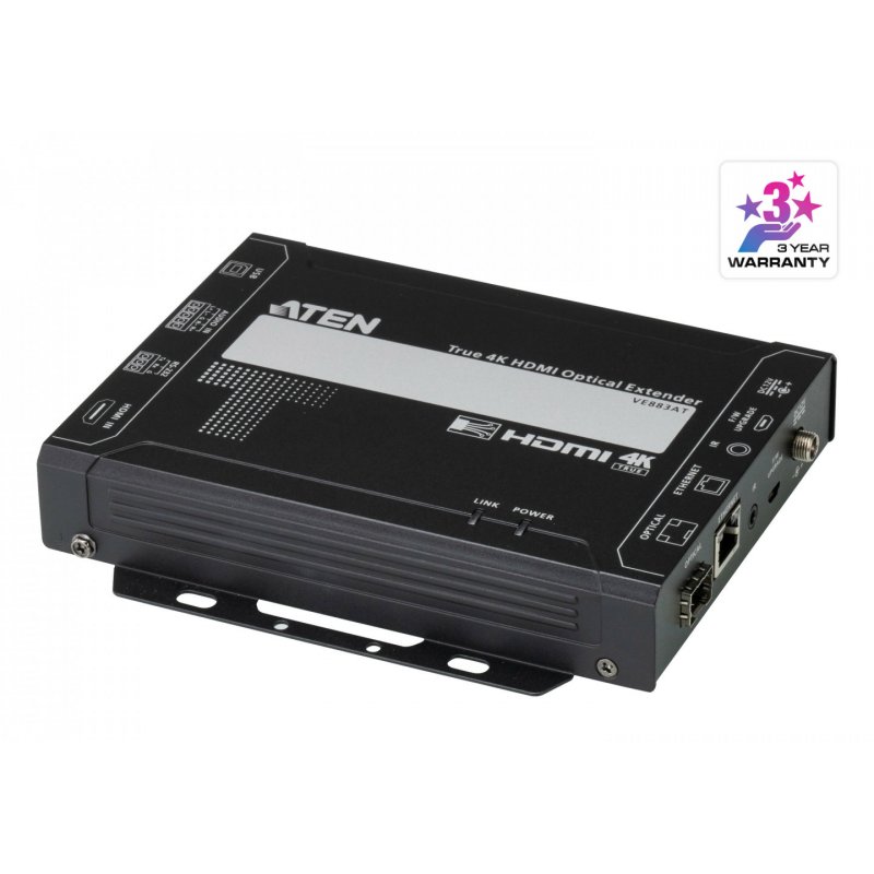 ATEN True 4K HDMI Optical Transmitter (4K@300m (K1, MM) / 10km (K2, SM))
