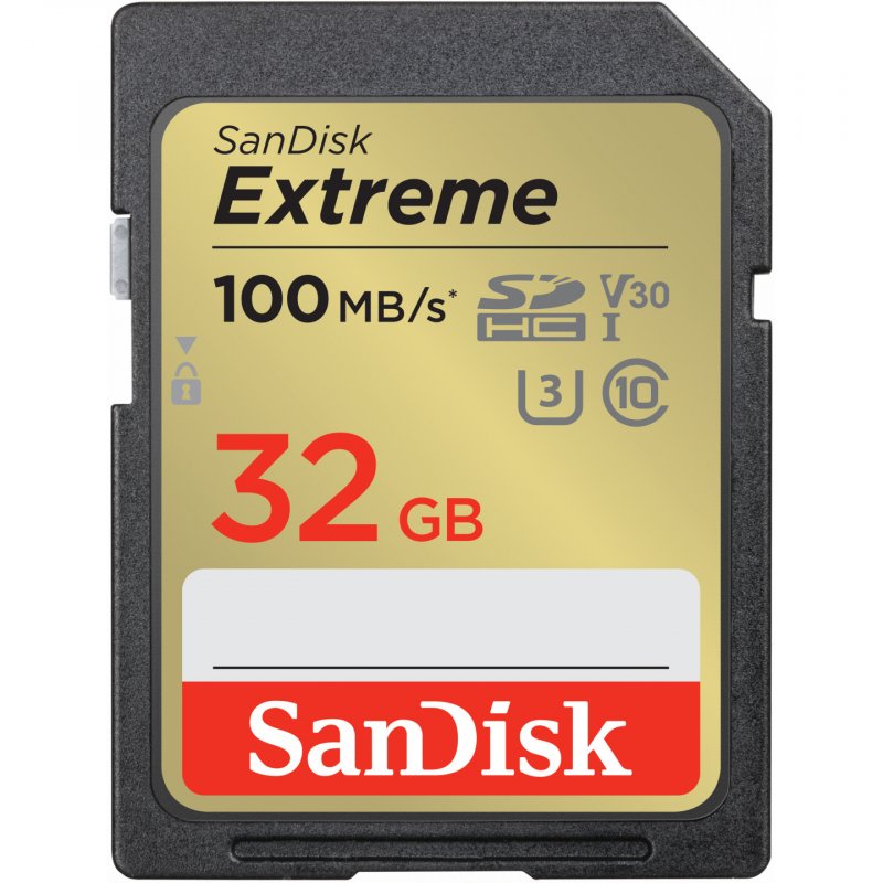 EXTREME 32GB SDHC MEMORY CARD 2-PACK 100MB/S 60MB/S UHS-I CLAS
