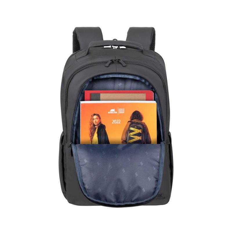 Rivacase Tegel backpack Casual backpack Black Polyester