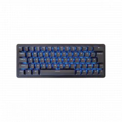 MOUNTAIN Everest 60 Tactile Switches DE Layout - kabelgebundene Gaming Tastatur mit Tactile Switches und DE Layout