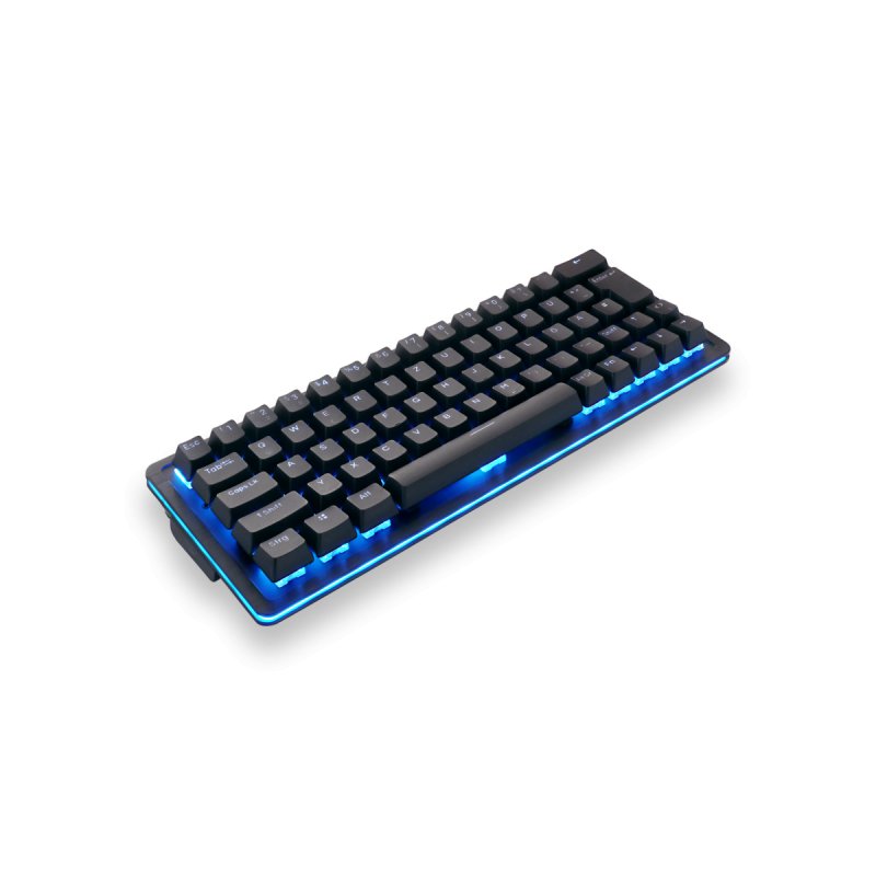 MOUNTAIN Everest 60 Tactile Switches DE Layout - kabelgebundene Gaming Tastatur mit Tactile Switches und DE Layout