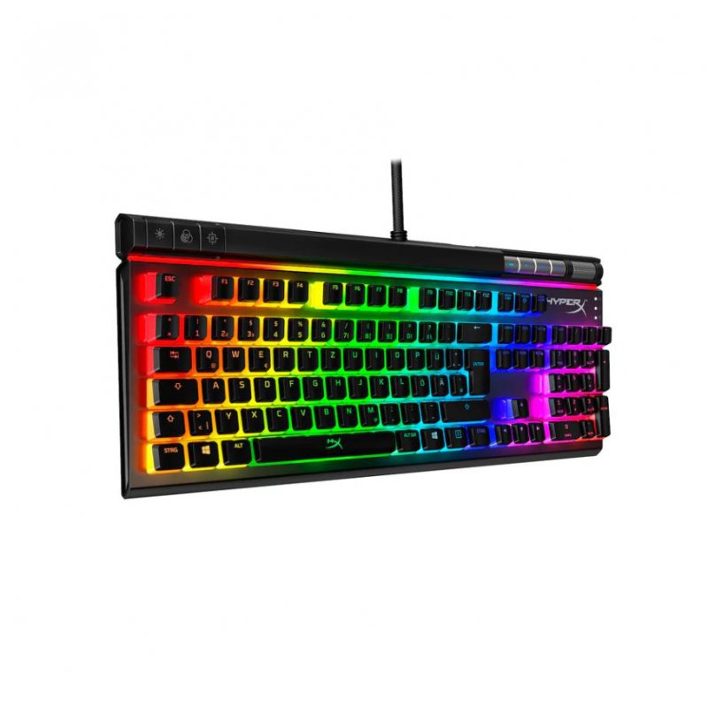 Alloy Elite 2 (schwarz, DE-Layout, HyperX Red)