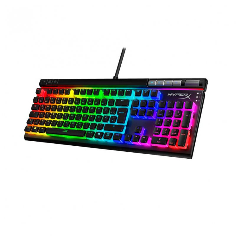 Alloy Elite 2 (schwarz, DE-Layout, HyperX Red)
