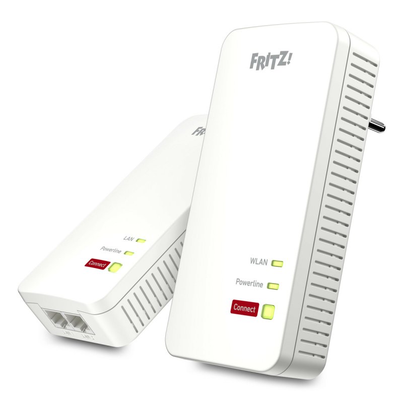 AVM FRITZ!Powerline 1240 AX WLAN Set Gigabit-Powerline und Wi-Fi 6 energiesparend