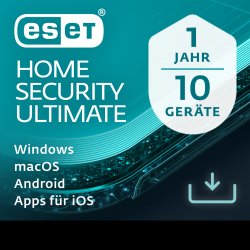 ESET Home Security Ultimate - 10 User, 1 Year - ESD-Download ESD