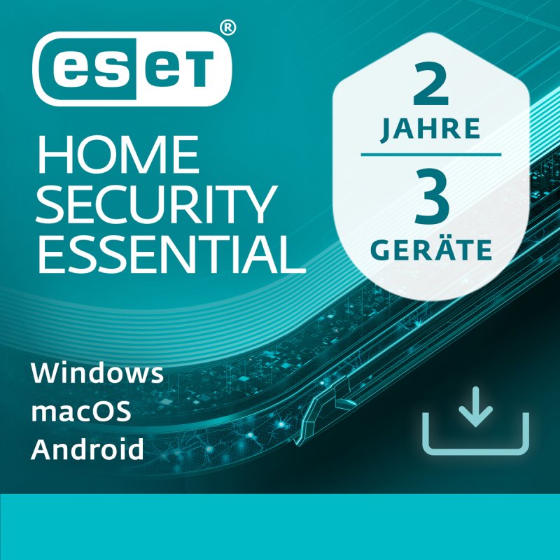 ESET Home Security Essential - 3 User, 2 Years - ESD-Download ESD