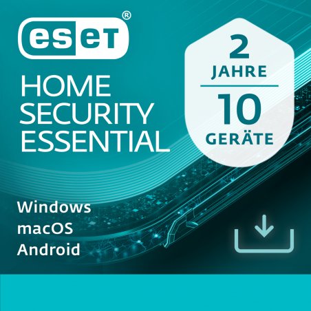 ESET Home Security Essential - 10 User, 2 Years - ESD-Download ESD