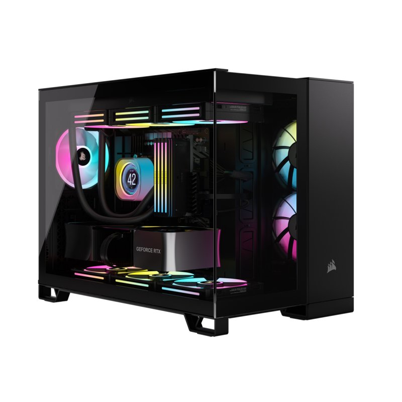 Case Corsair iCUE 2500X RGB Midi TG black