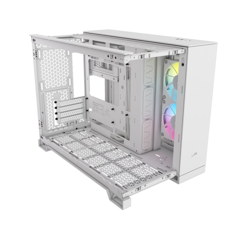 Case Corsair iCUE 2500X RGB Midi TG white