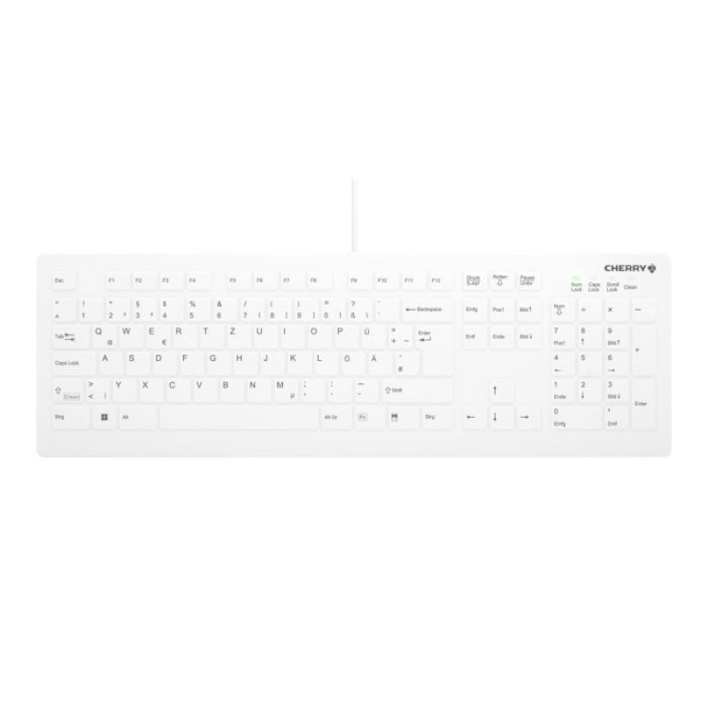 AK-C8112 MEDICAL KEYBOARD WL WHITE