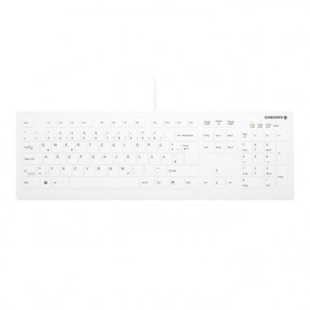 AK-C8112 MEDICAL KEYBOARD WL WHITE