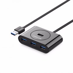 UGREEN Hub USB 3.0 A 4-Ports schwarz 1M