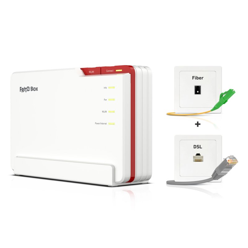 AVM FRITZ!Box 5690 Pro WiFi 7 Glasfaser- und DSL-Router