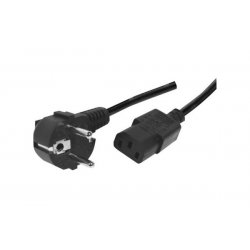AC Power cord 2 P GND LSZH Black- 3m