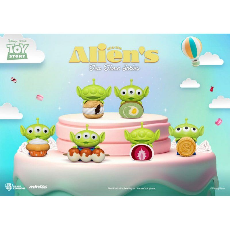 Toy Story figurines Mini Egg Attack Alien's Tea Time Series Set 10 cm