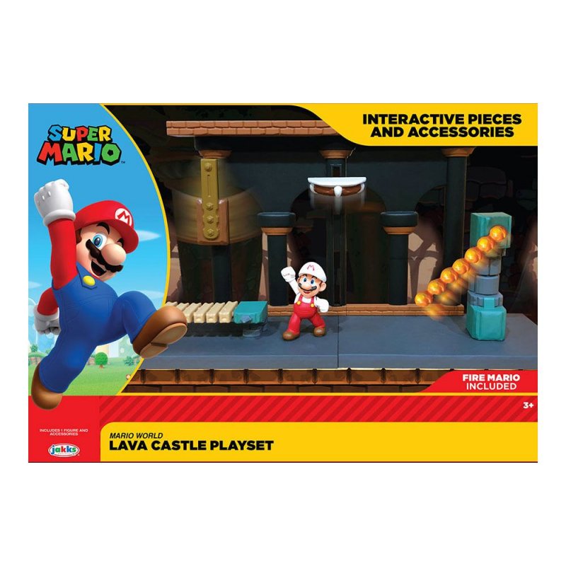 Nintendo - Super Mario Ensemble du château de lave
