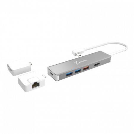 J5 USB-C Modular Hub w/ 2 Kits JCD375