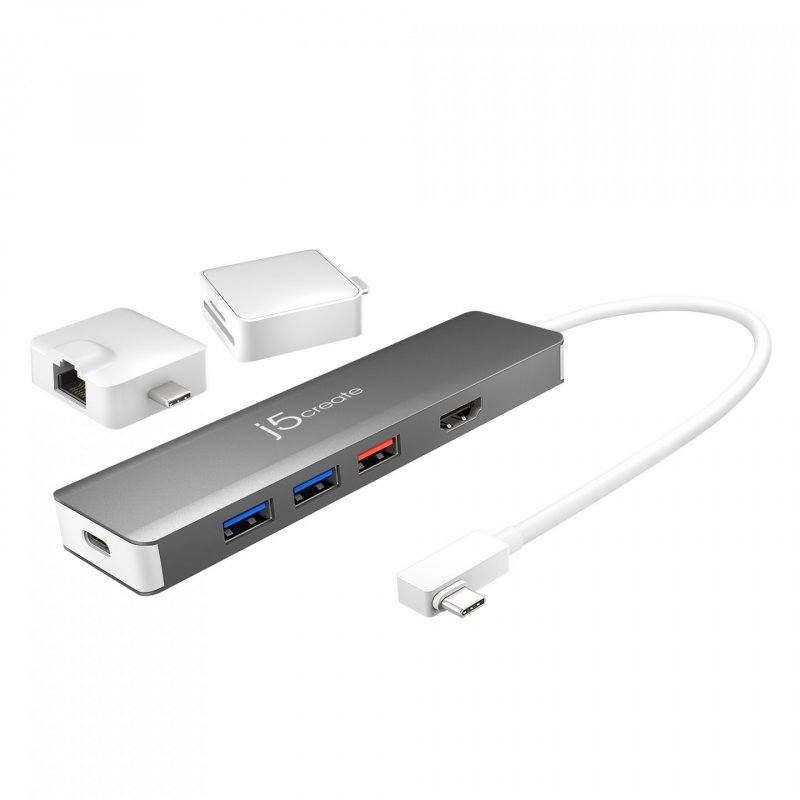 J5 USB-C Modular Hub w/ 2 Kits JCD375