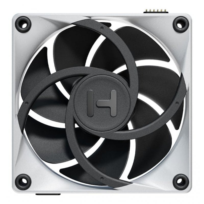 Lot de 3 Ventilateurs de boitier Hyte Thicc FP - 12cm (Noir/Blanc)