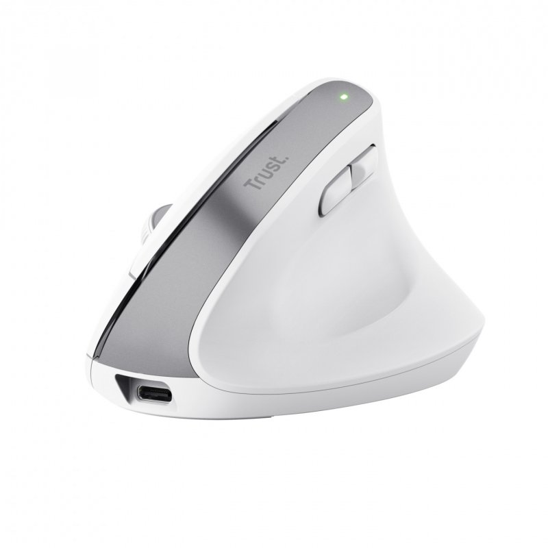 Trust Bayo Ergonomische Mouse White