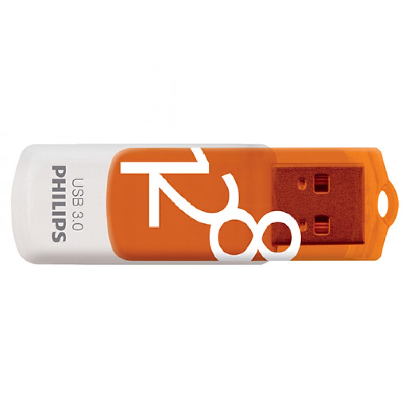 Philips FM12FD00B USB flash drive 128 GB USB Type-A 3.2 Gen 1 (3.1 Gen 1) Orange, White