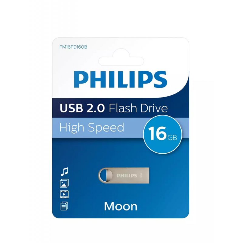 Philips USB 2.0 16GB Moon