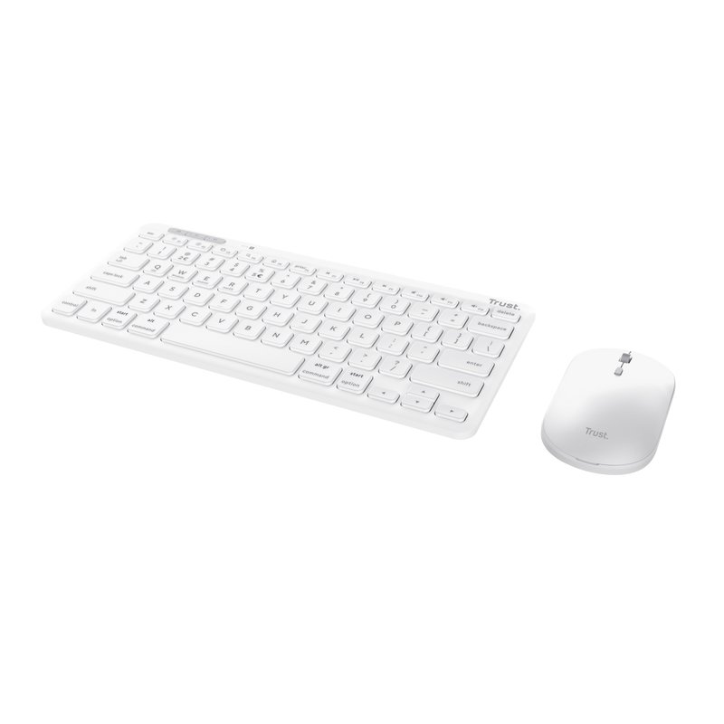 Trust Lyra Wireless Keyboard & Mouse White DE