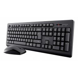 Trust Primo keyboard Mouse included Office RF Wireless QWERTZ German Black