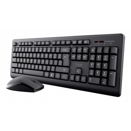 Trust Primo clavier Souris incluse Bureau RF sans fil QWERTZ Allemand Noir