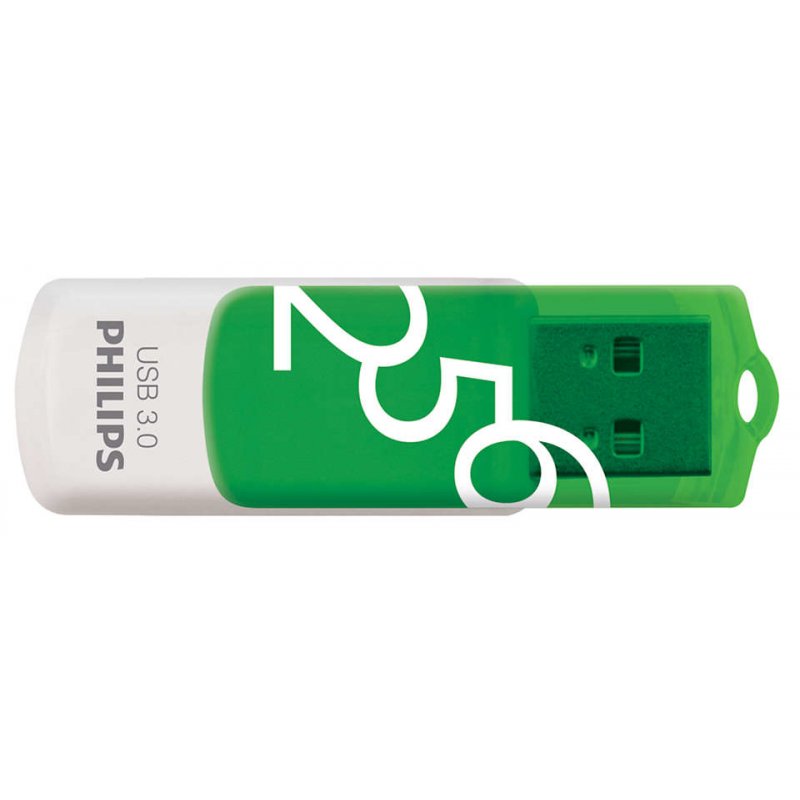 Philips FM25FD00B/00 USB flash drive 256 GB USB Type-A 3.2 Gen 1 (3.1 Gen 1) Green, White