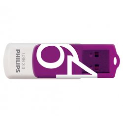 Philips FM64FD00B USB flash drive 64 GB USB Type-A 3.2 Gen 1 (3.1 Gen 1) Purple, White