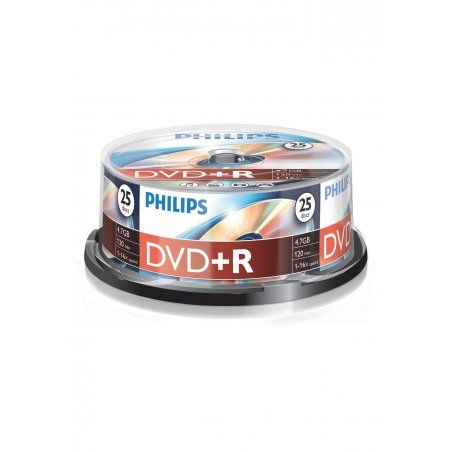 Philips DVD R 4.7GB 16x Spindle (25)