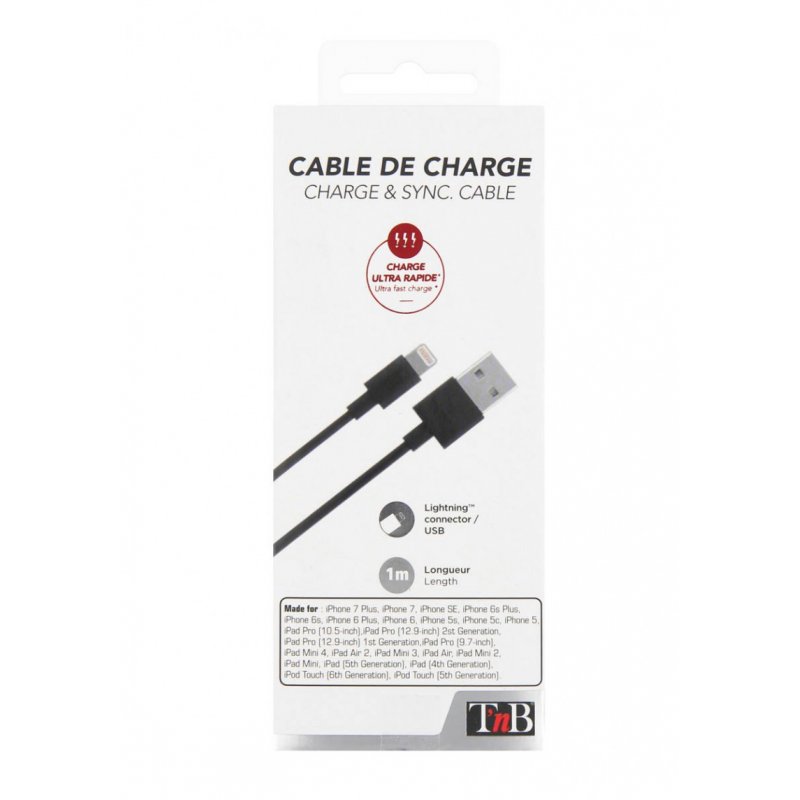 T'nB CIIPLIGHT1BK câble Lightning