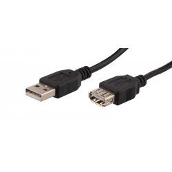 T'nB Cable USB2a Male USB2a Fem 1.8