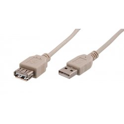 TNB Câble USB-A M/F 3m