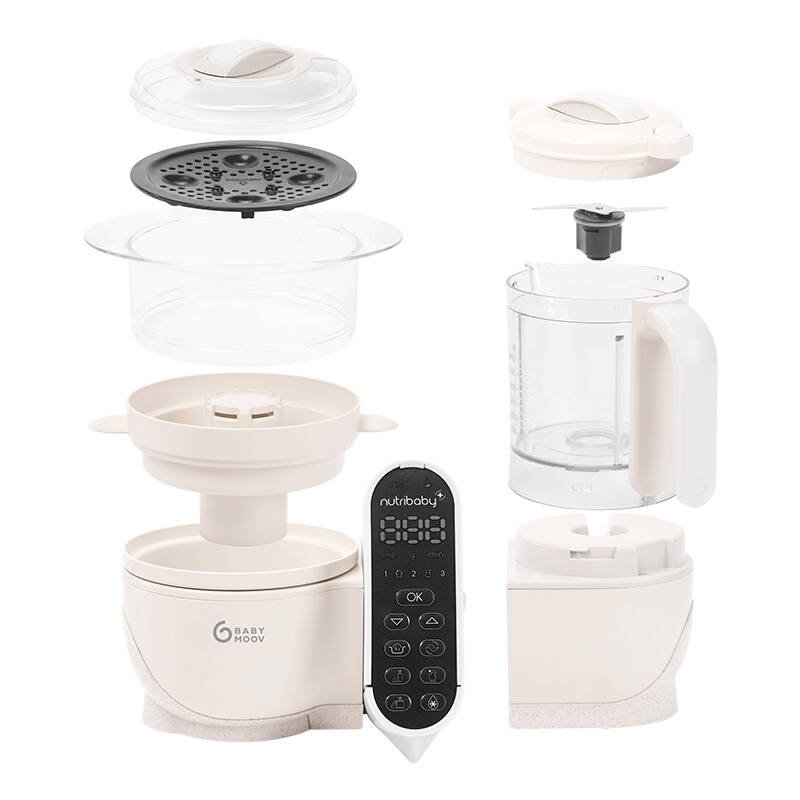 Multi-purpose food processor Babymoov Nutribaby( ) 6-in-1 (beige)