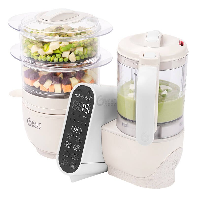 Multi-purpose food processor Babymoov Nutribaby( ) 6-in-1 (beige)