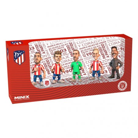 Atlético de Madrid pack 5 figurines Minix 7 cm