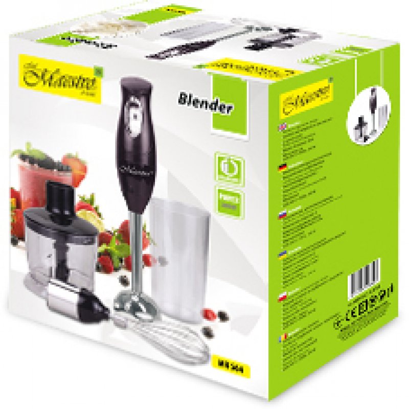 Feel-Maestro MR564 blender 0,6 L Mixeur de cuisine 300 W Noir