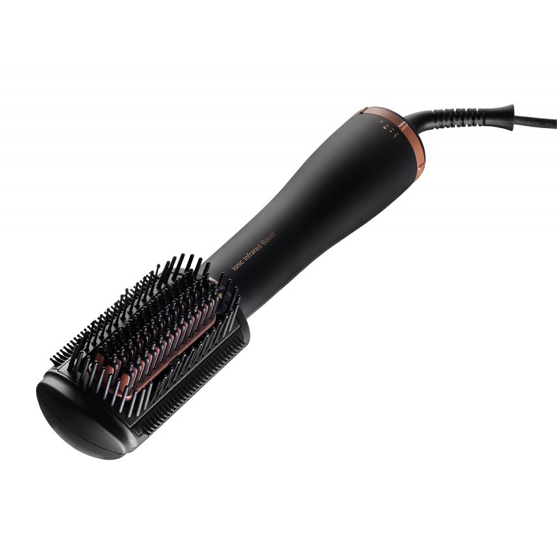 Concept VH6040 hair styling tool Hot air brush Steam Black Bronze 550 W 2.2 m