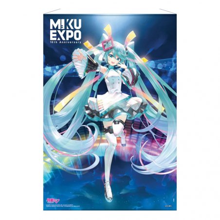 Hatsune Miku wallscroll Miku Expo 10th Anniversary Limited Edition 61 x 91 cm