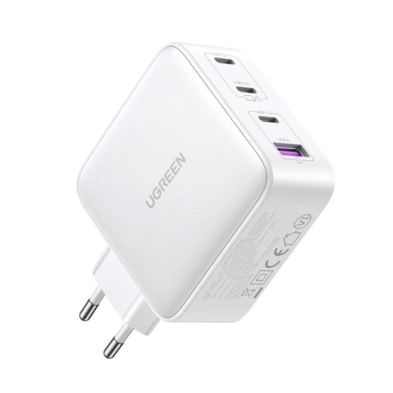 UGREEN Ladegerät USB-A 3xUSB-C 100W GaN Adapter weiß