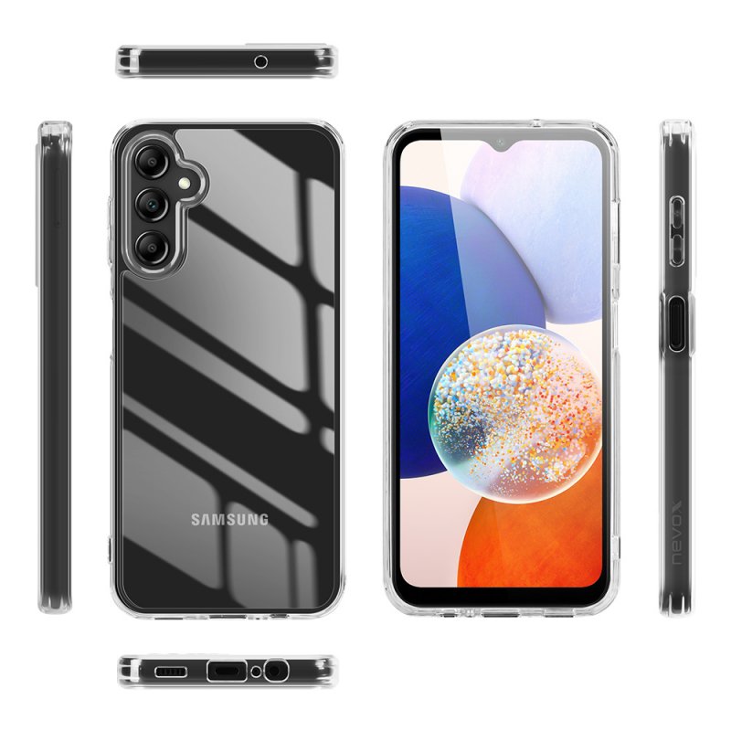 nevox 2327 mobile phone case 16.5 cm (6.5") Cover Transparent