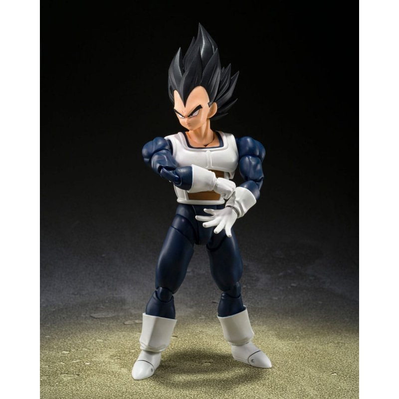 Dragon Ball figurine S.H. Figuarts Vegeta Old Battle Clothes 14 cm