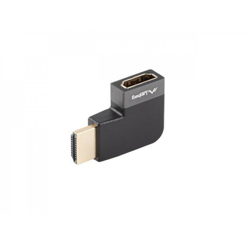 Lanberg AD-HDMI-10 video cable adapter HDMI Type A (Standard) Black, Silver