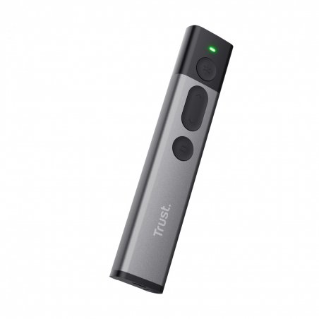 Trust Kazun wireless presenter RF Aluminium, Black