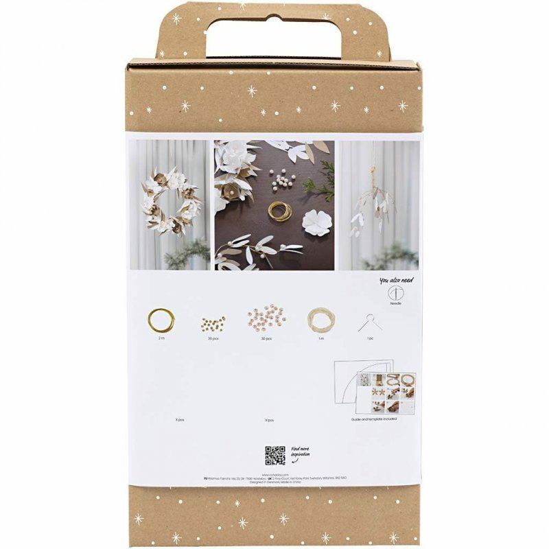 Craft Kit - Paper Crafting, white, light natural, 1 pack (977700)